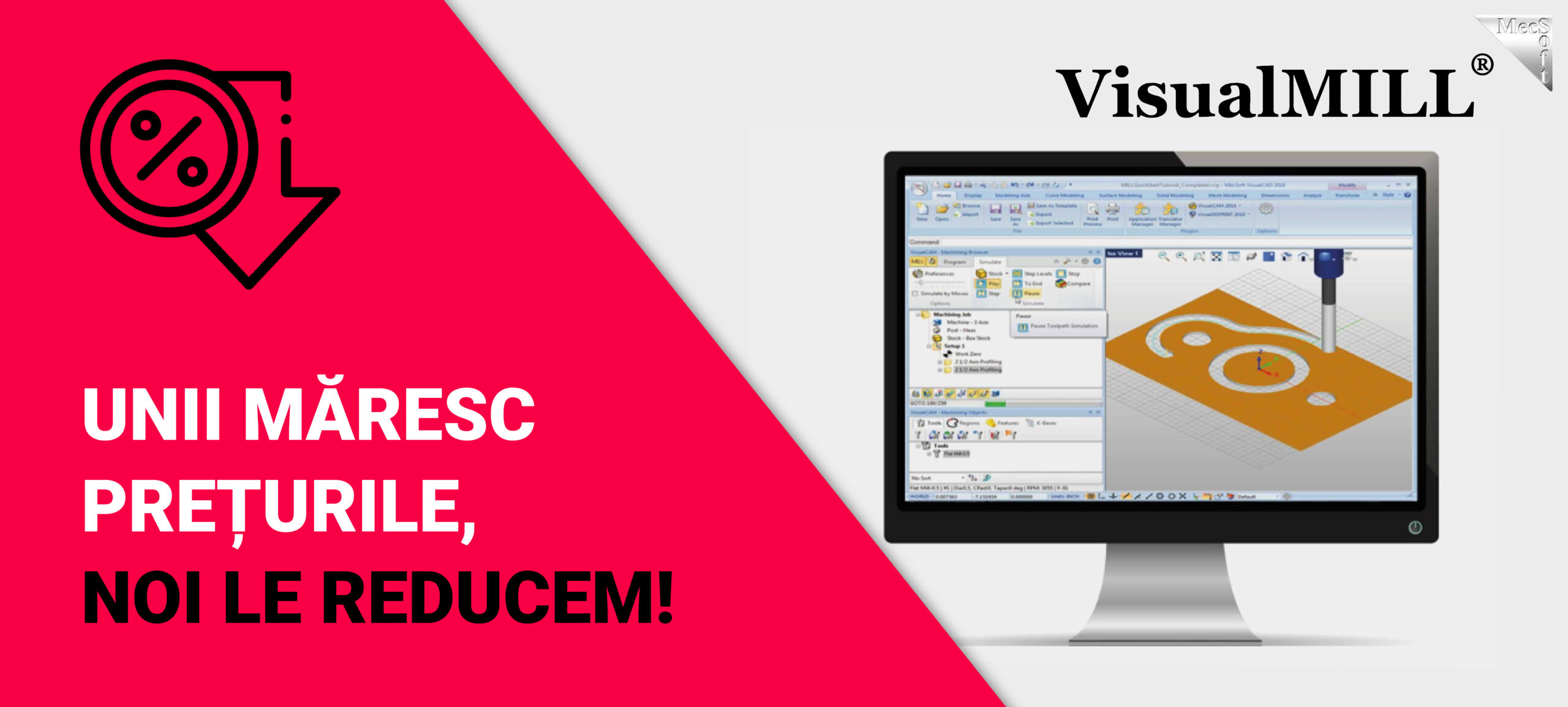 Unii măresc prețurile, noi le reducem!